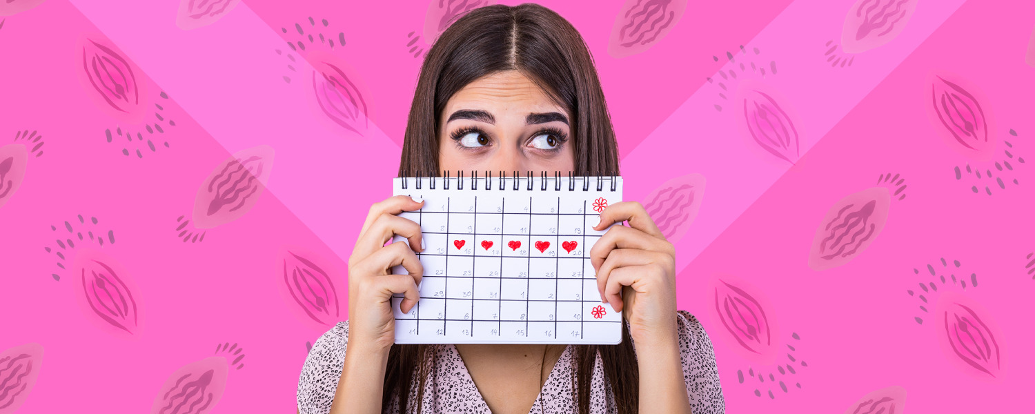 imagen de una chica con calendario - Saba
